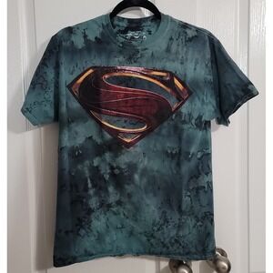 Justice League Superman‎ Tie-Dye T-Shirt size Medium
